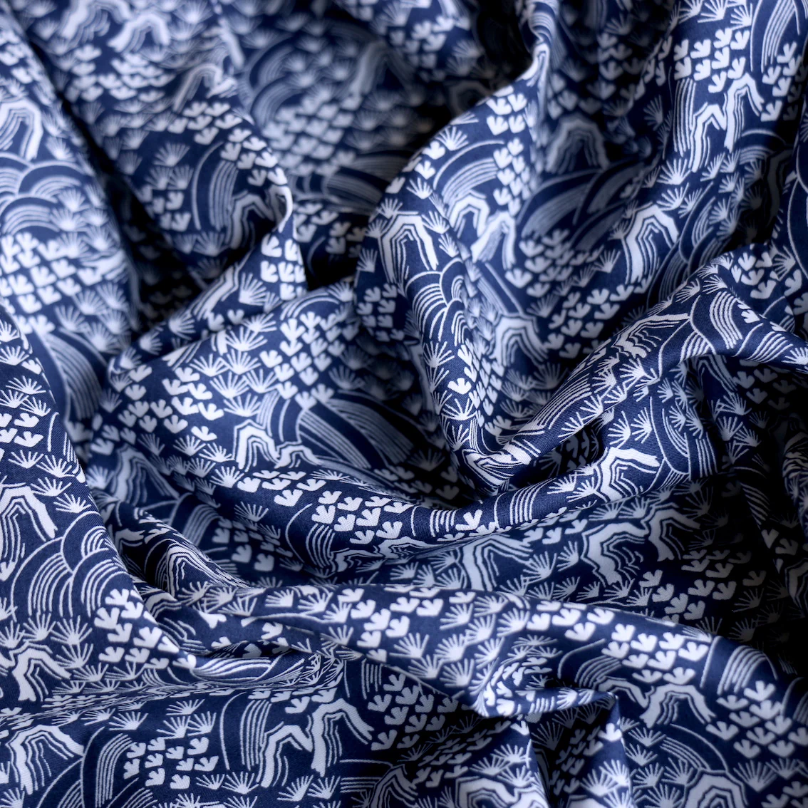 Rolling Hills Navy Liberty Tana Lawn⢠- Image 2