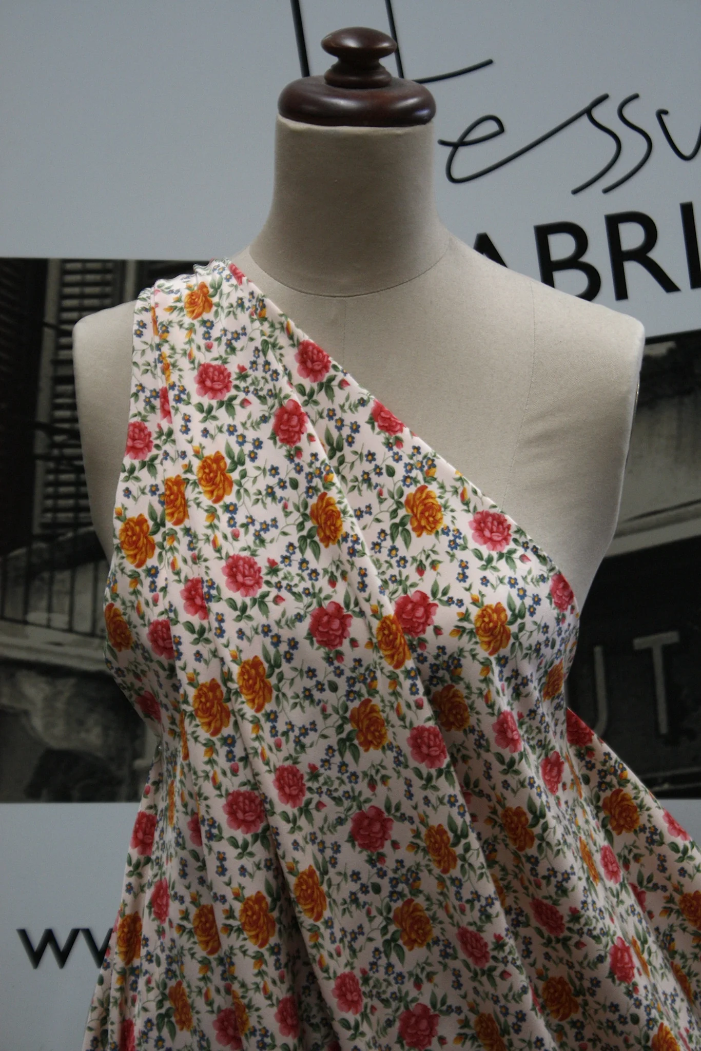 Rose Floral Rosa - Silk CDC - Image 5