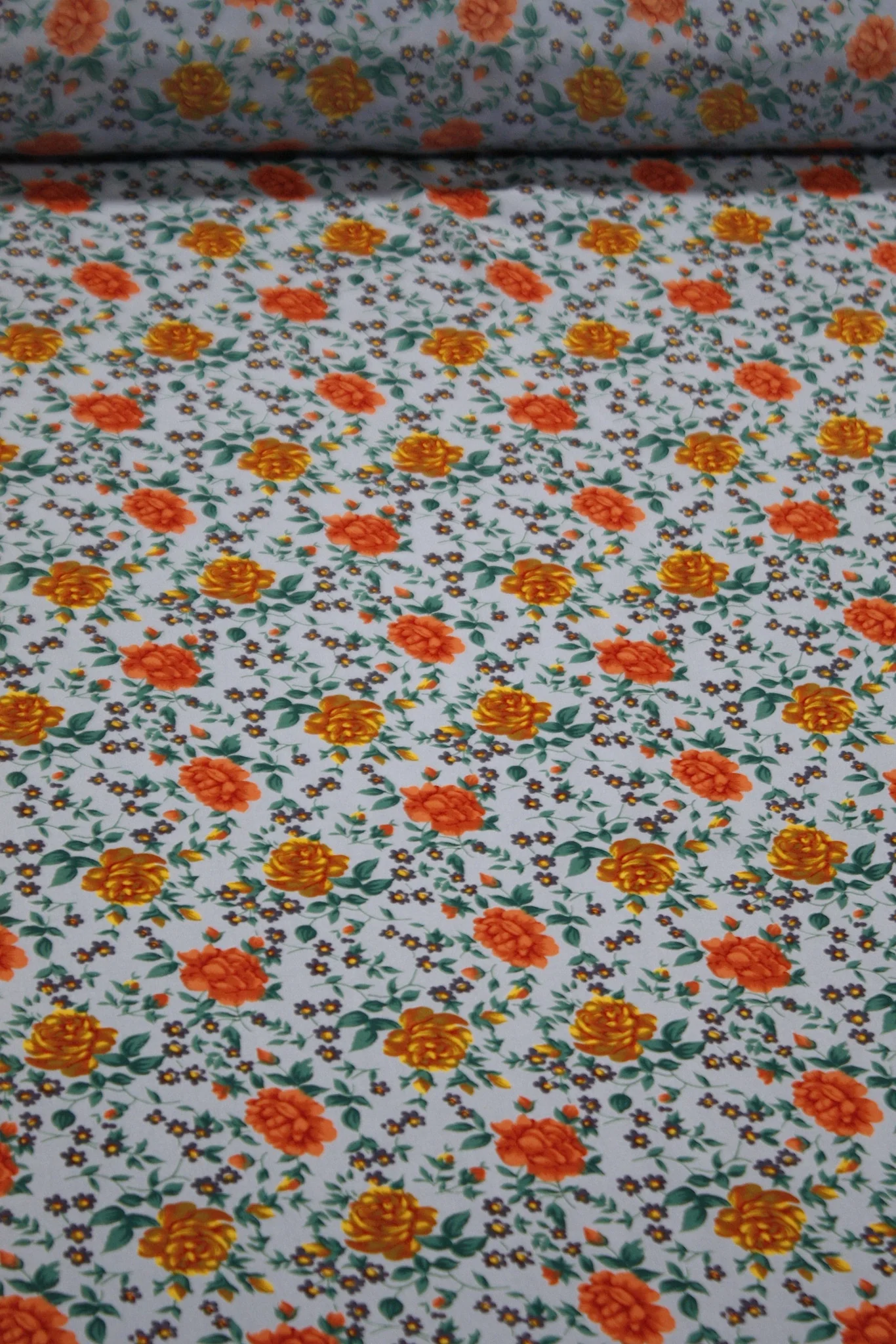 Rose Floral Wedgewood - Silk CDC - Image 2