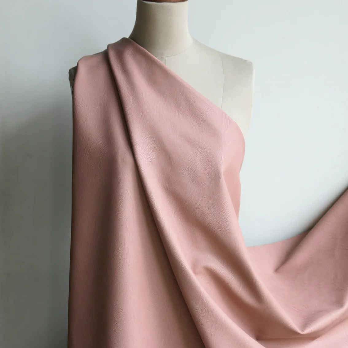 Rose Pink Faux Leather - Image 4