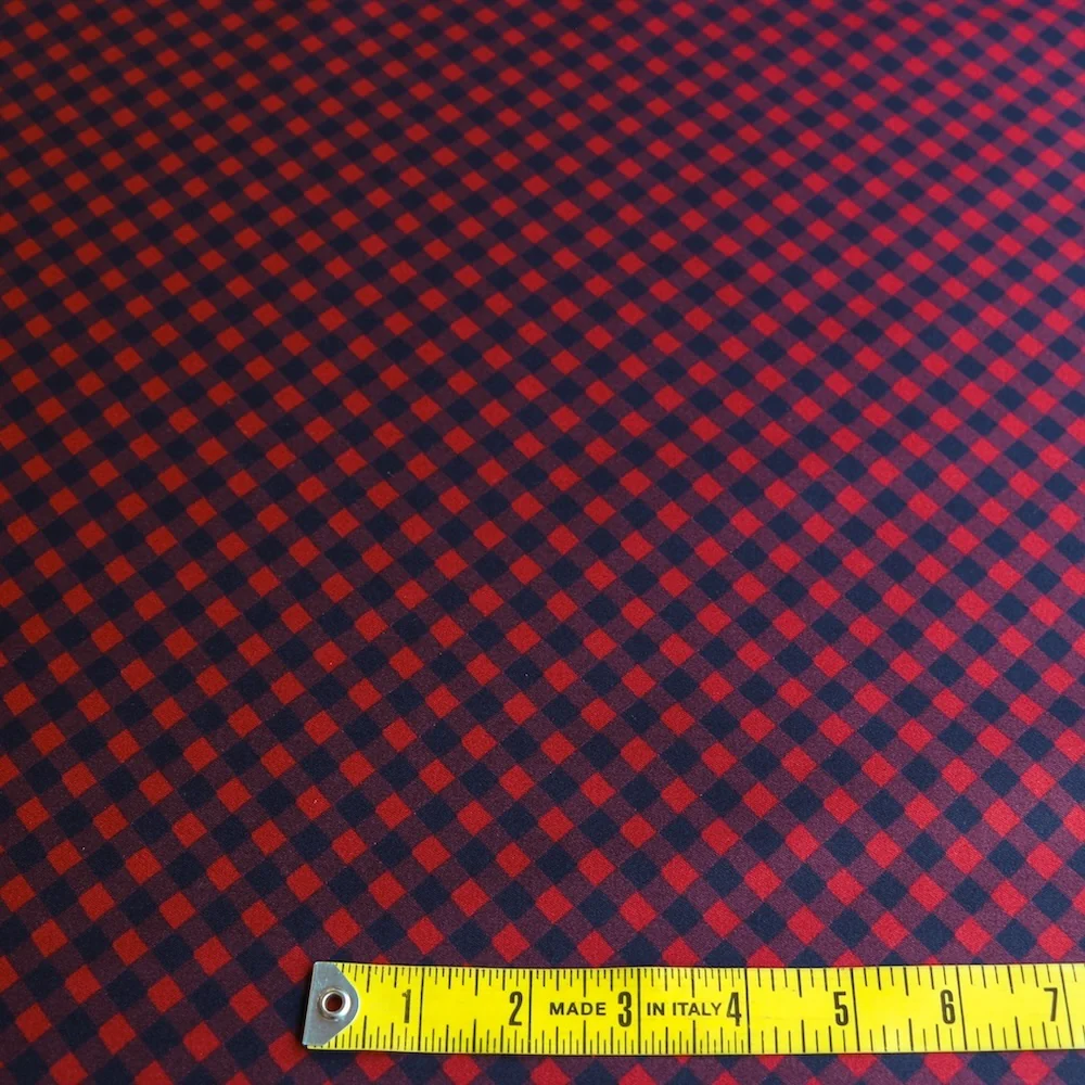 Rosso Marais Stretch Cotton - Image 3
