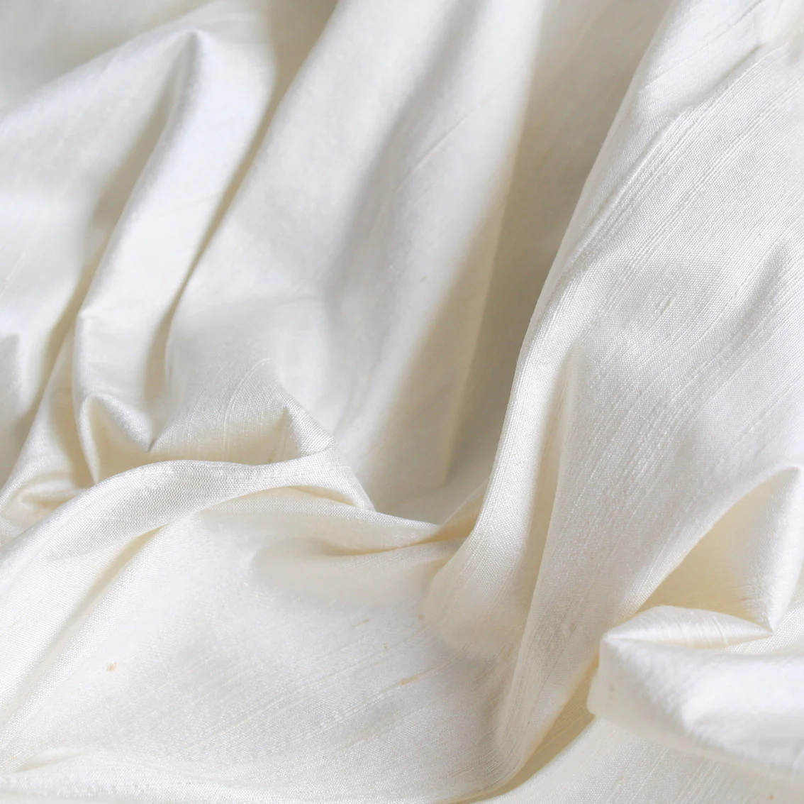 Rough Ivory Raw Silk - Image 2