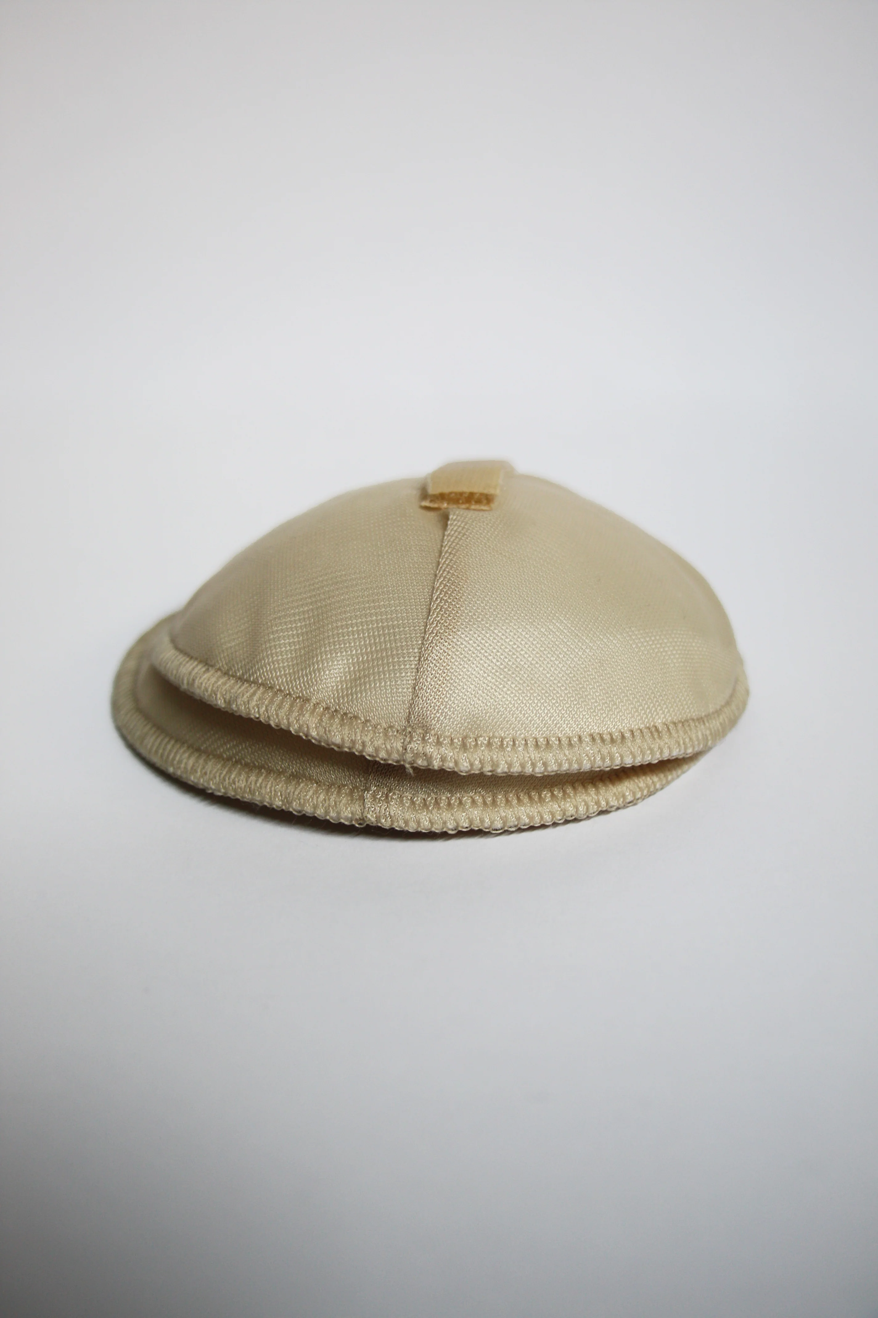 Rounded Nude Shoulder Pad with Velcro Strip - Image 2