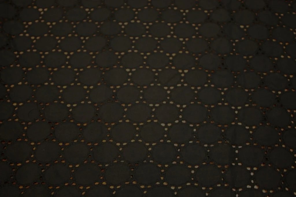 Rounds Stars Embroidery - Black - Image 2