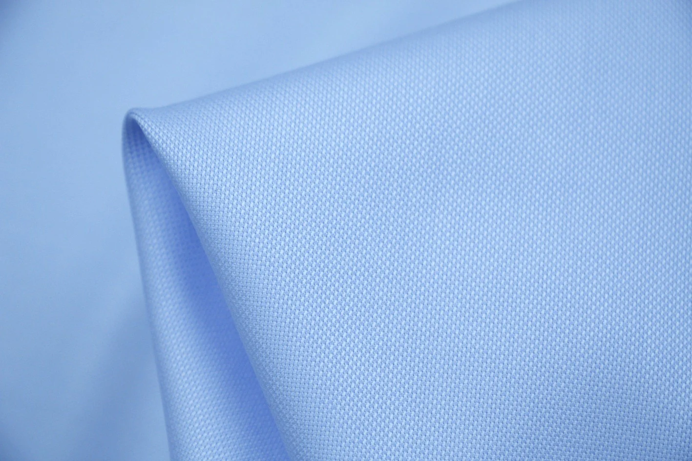 Royal Oxford Sky - Cotton Shirting