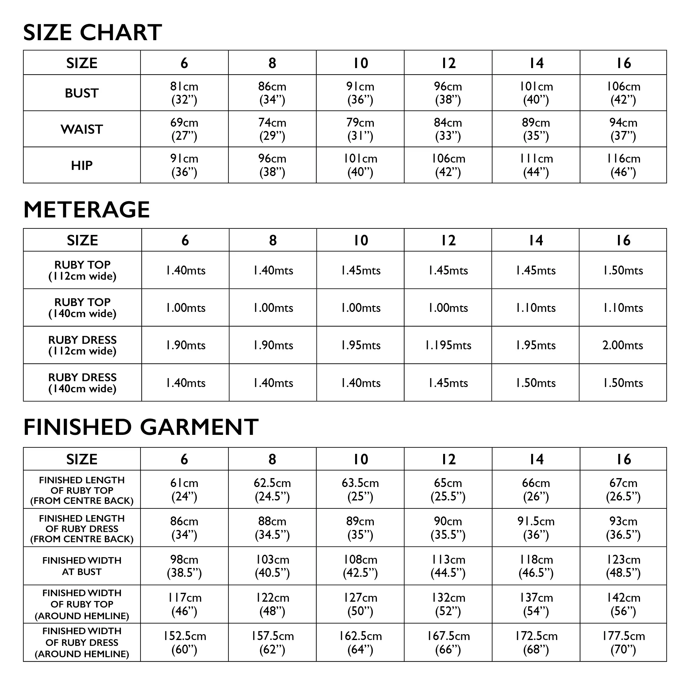 Ruby Dress/Top Pattern - Image 4