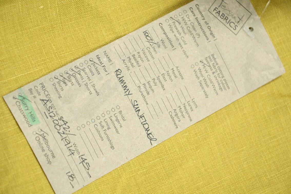 Rummy Sunflower Linen - Image 2