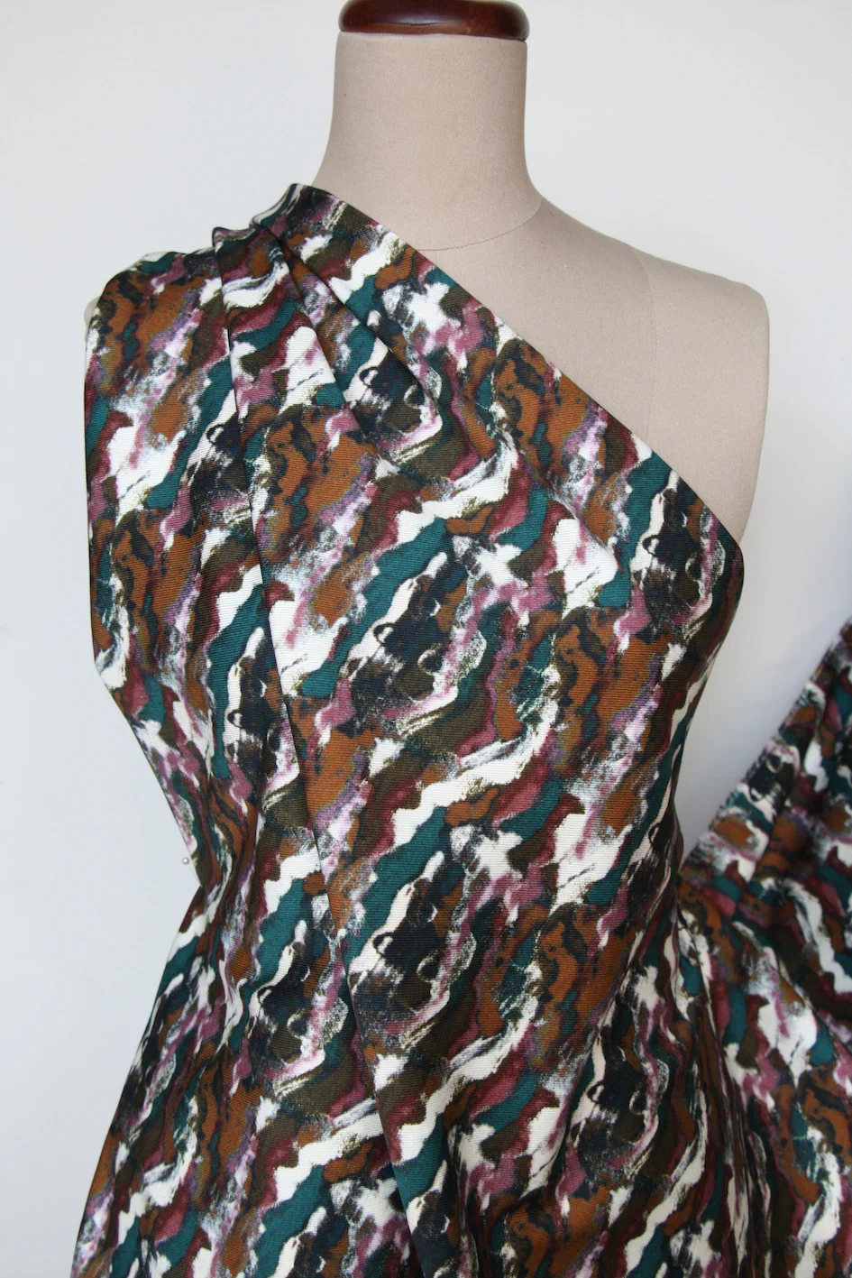 Rust Sandstorm Stretch Denim - Liberty Fabric - Image 5