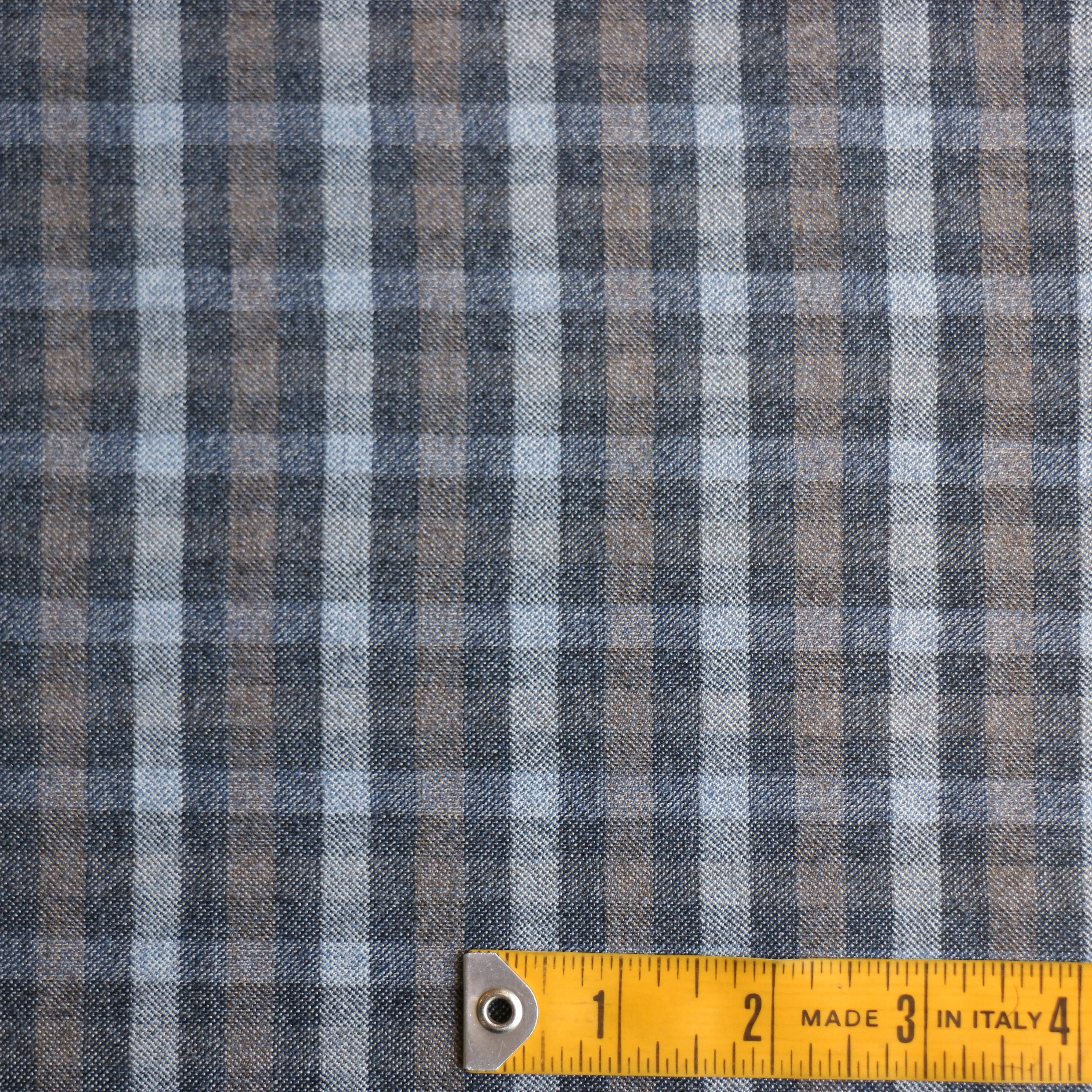 Sabrina Charcoal Check - Image 3