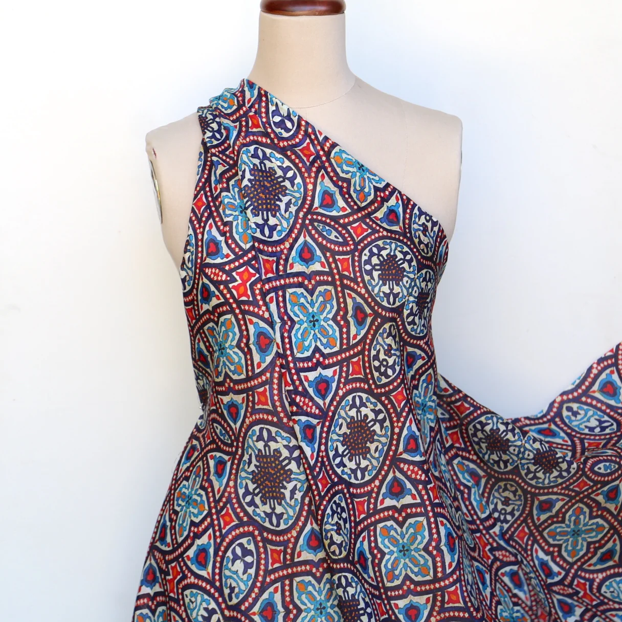 Safa Print Cotton/Silk Voile - Image 5