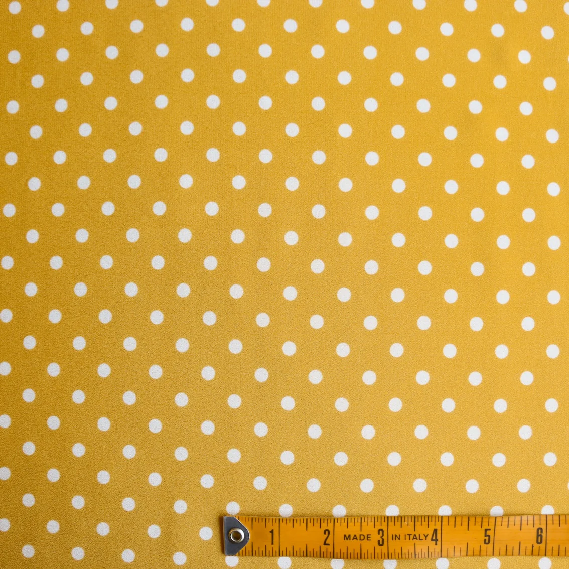 Saffron Spot Silk Crepe De Chine - Image 3
