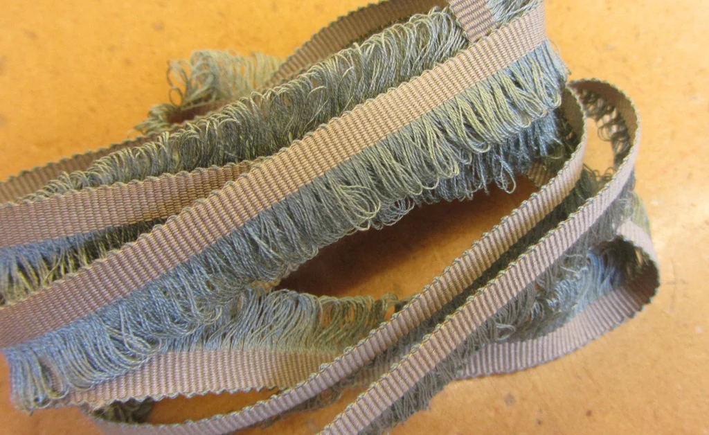 Sage Teal Fringe Trim