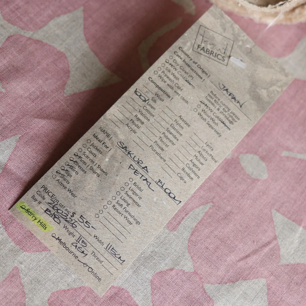 Sakura Bloom Petal Linen - Image 4