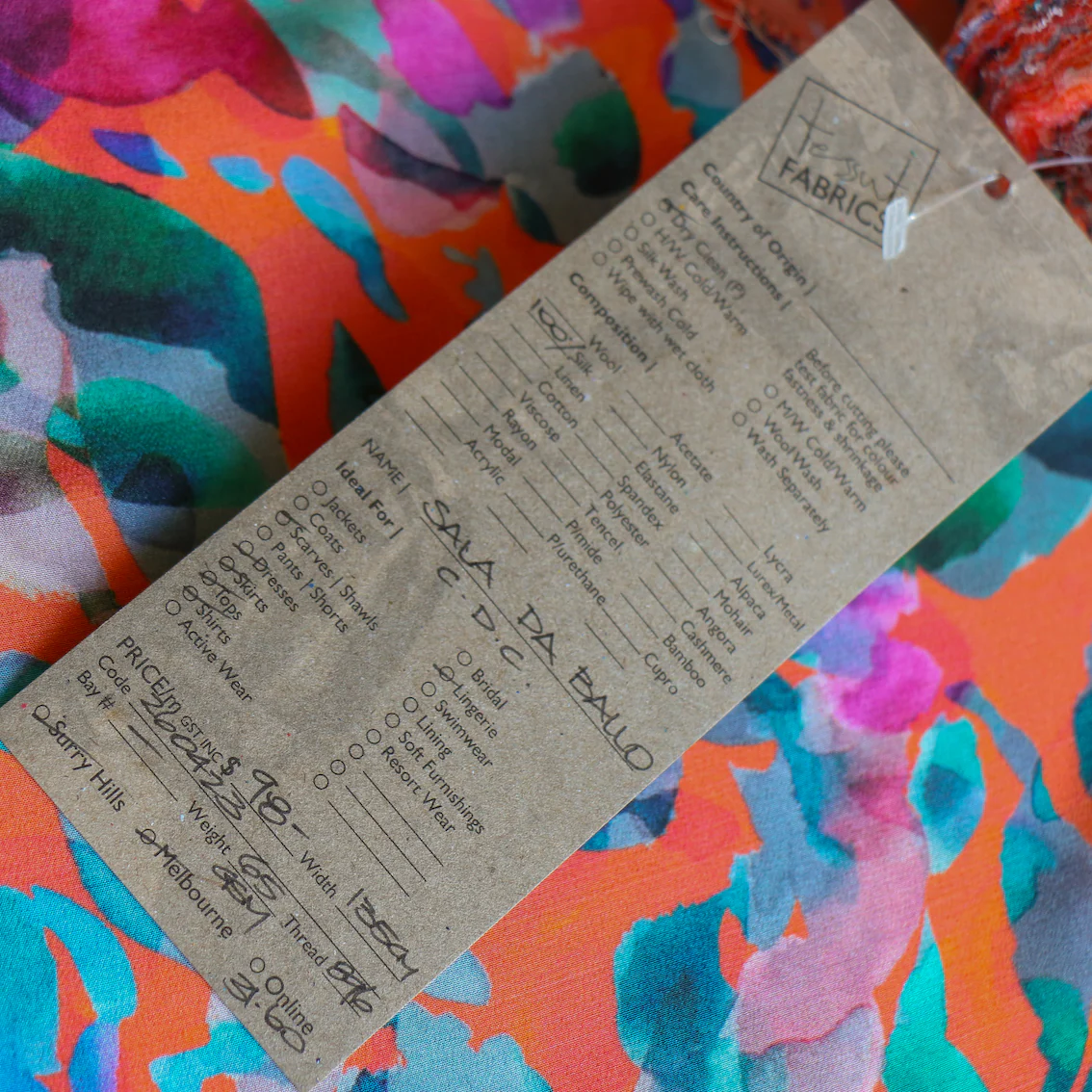 Sala De Ballo Washed Silk C.D.C - Image 5