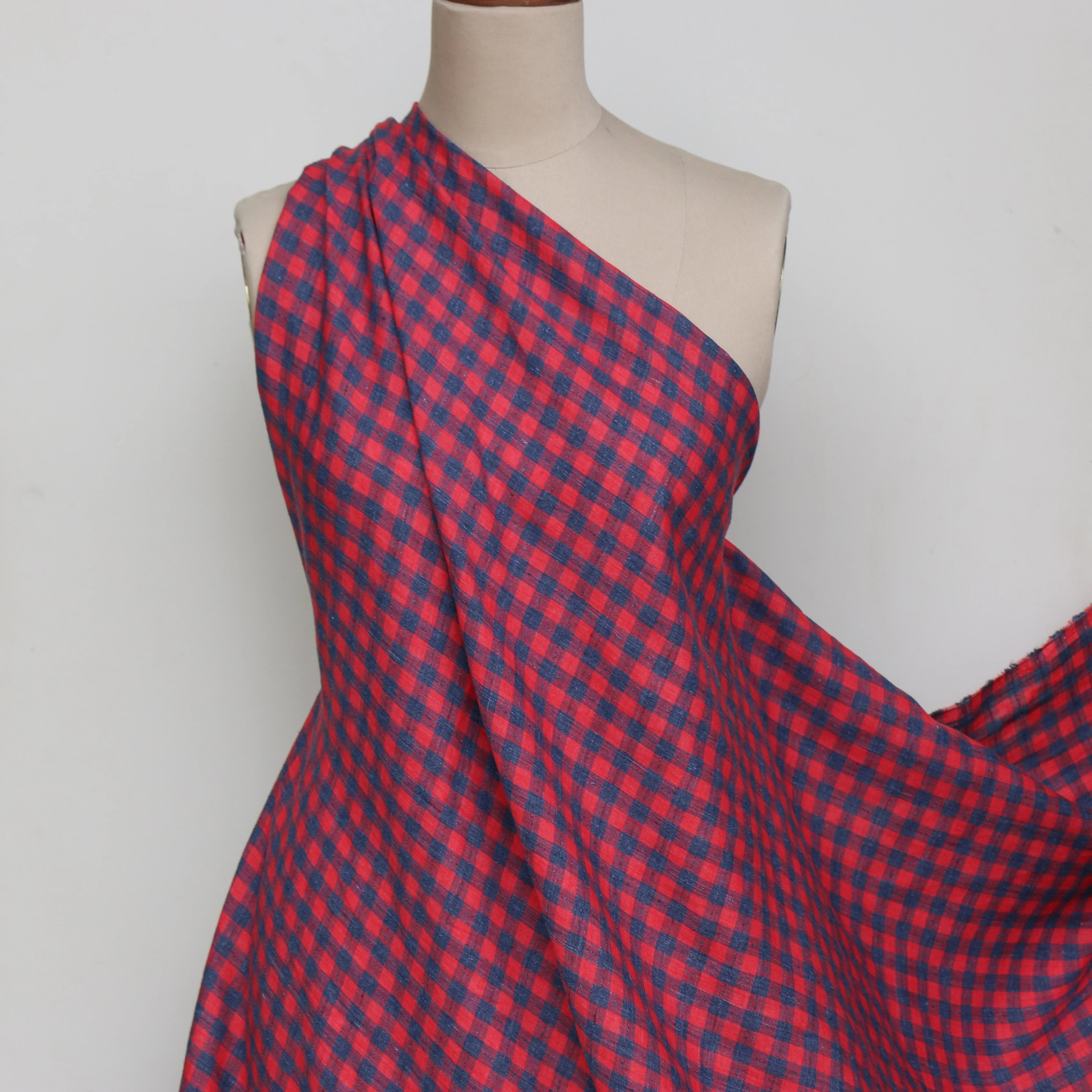 Salerno Check Linen - Image 5