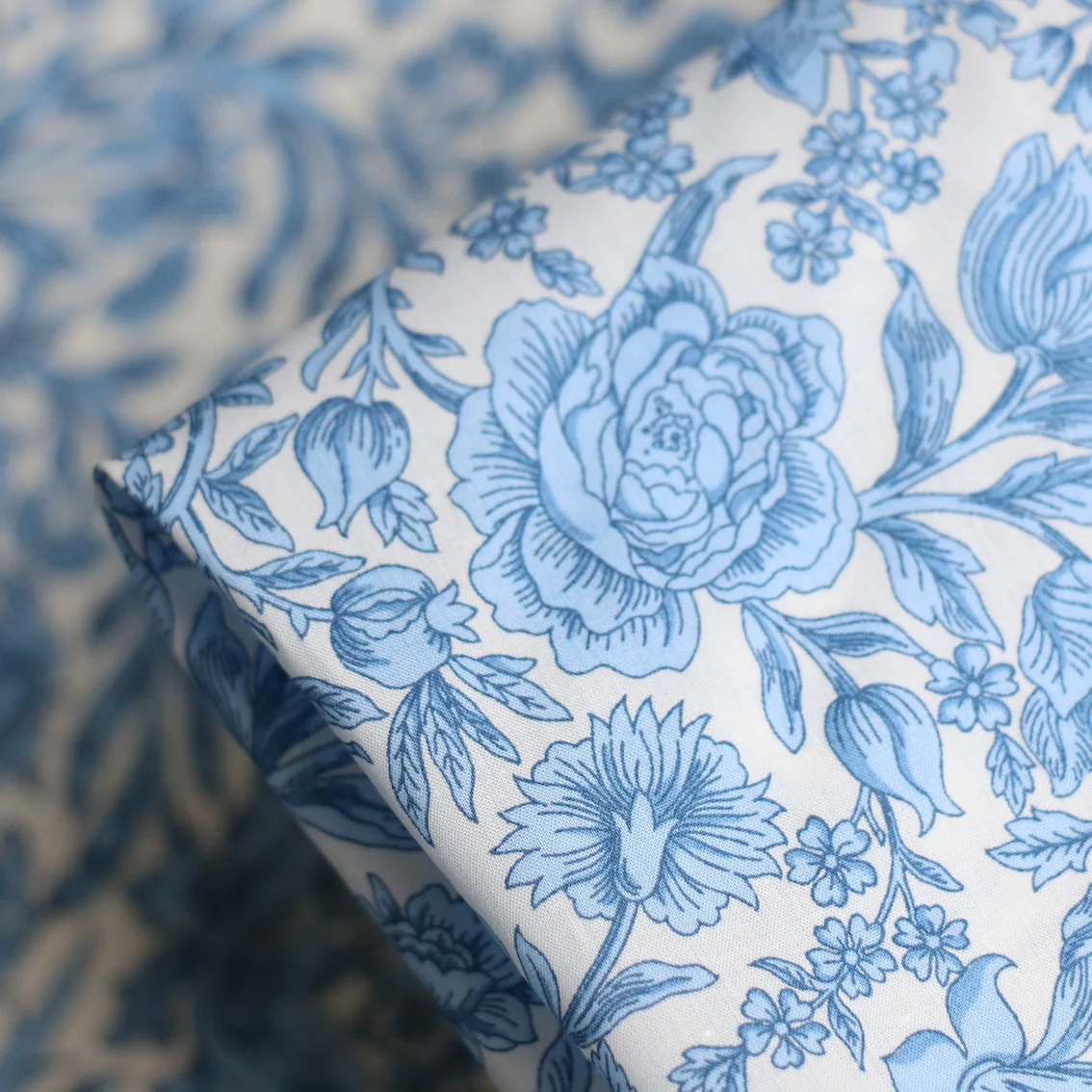 Sambourne Blue - Liberty Tana Lawnâ˘