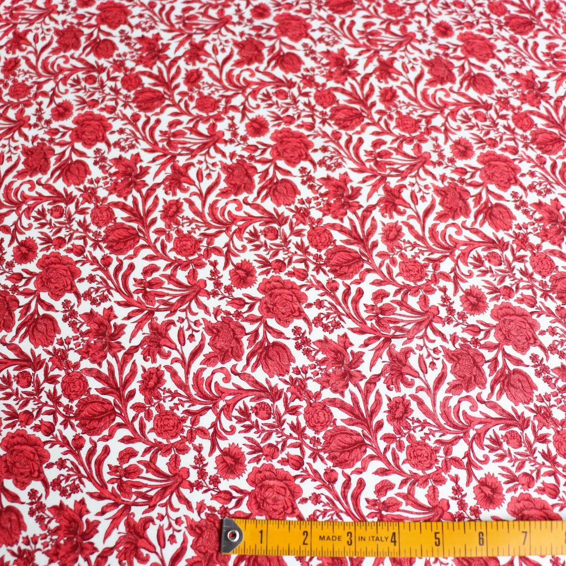 Sambourne Red - Liberty Sycamore Linen - Image 3
