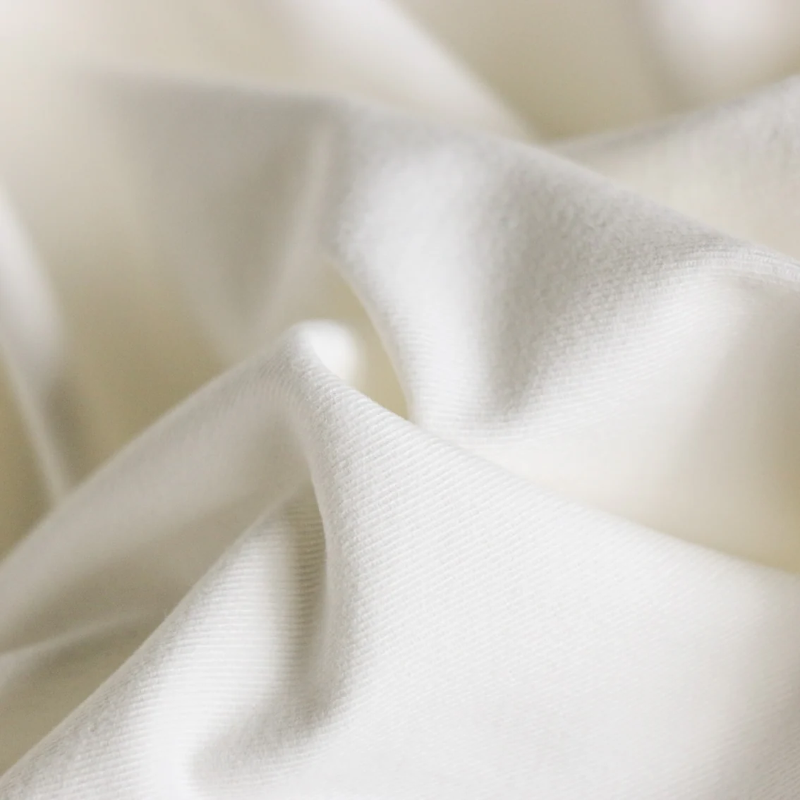 Scano Ivory Stretch Brushed Cotton - Image 2