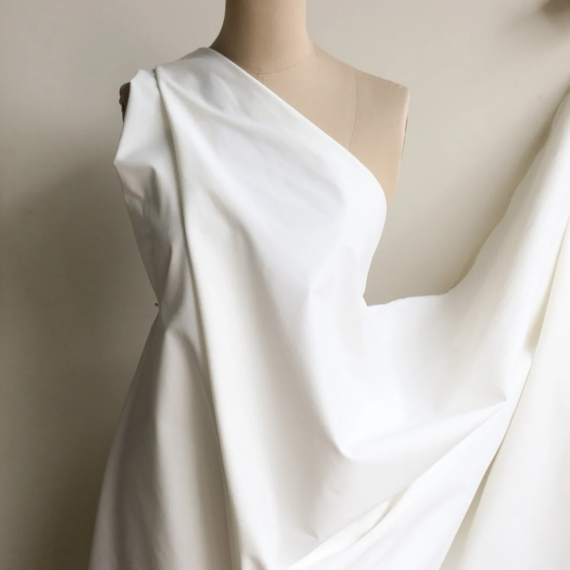 Scano Ivory Stretch Brushed Cotton - Image 4
