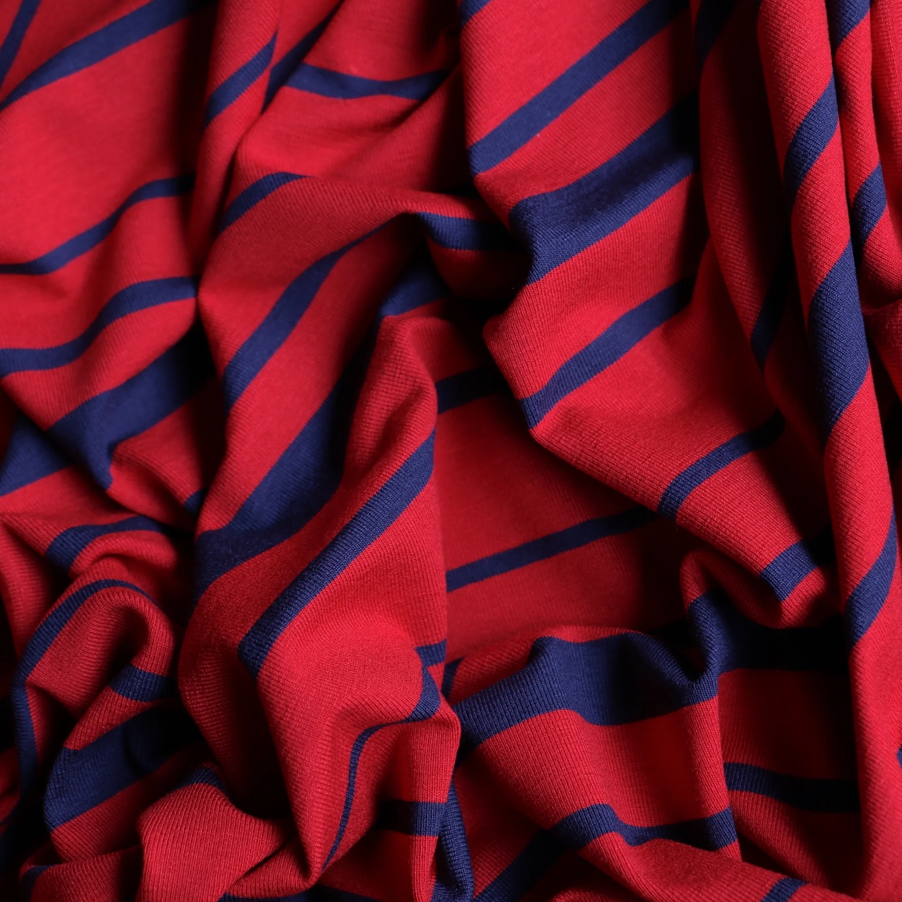 Scarlet Navy Stripes Jersey - Image 2