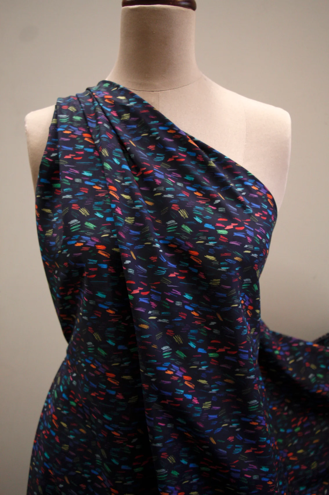 Scribble Navy - Tana Lawn - Image 5
