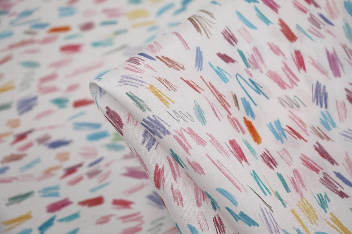 Scribble White - Tana Lawn