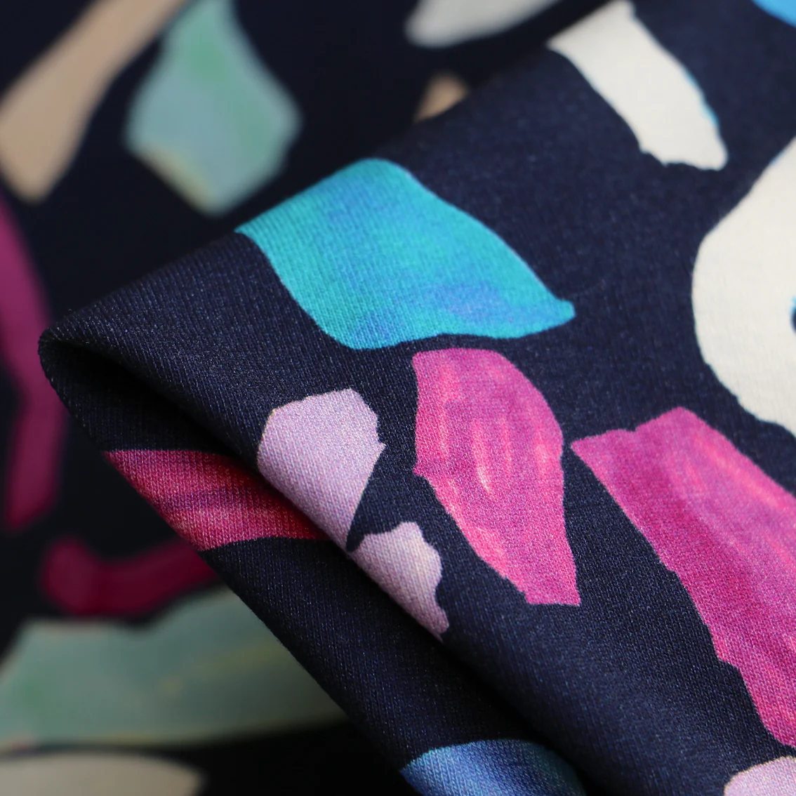 Scribbles On Navy