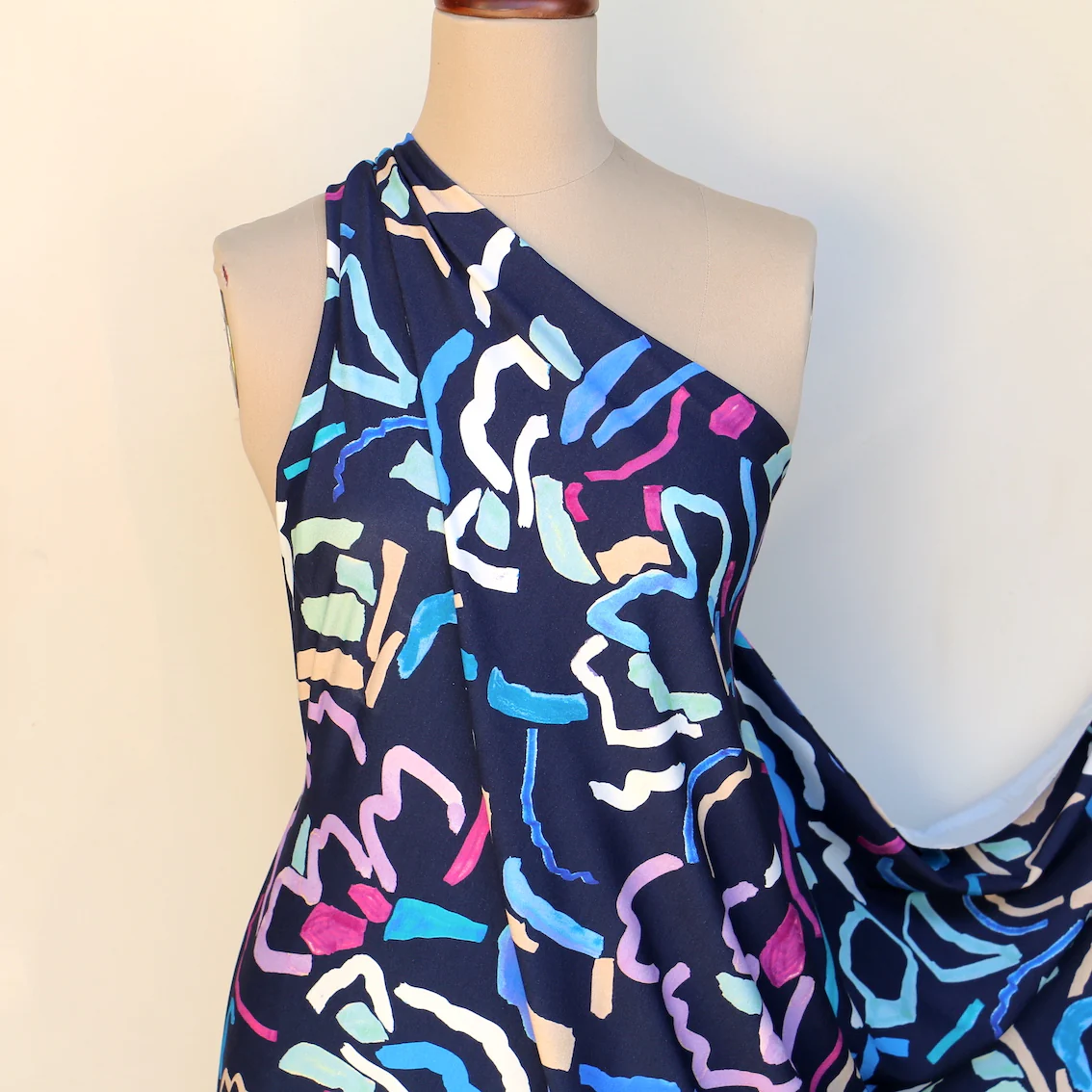 Scribbles On Navy - Image 6