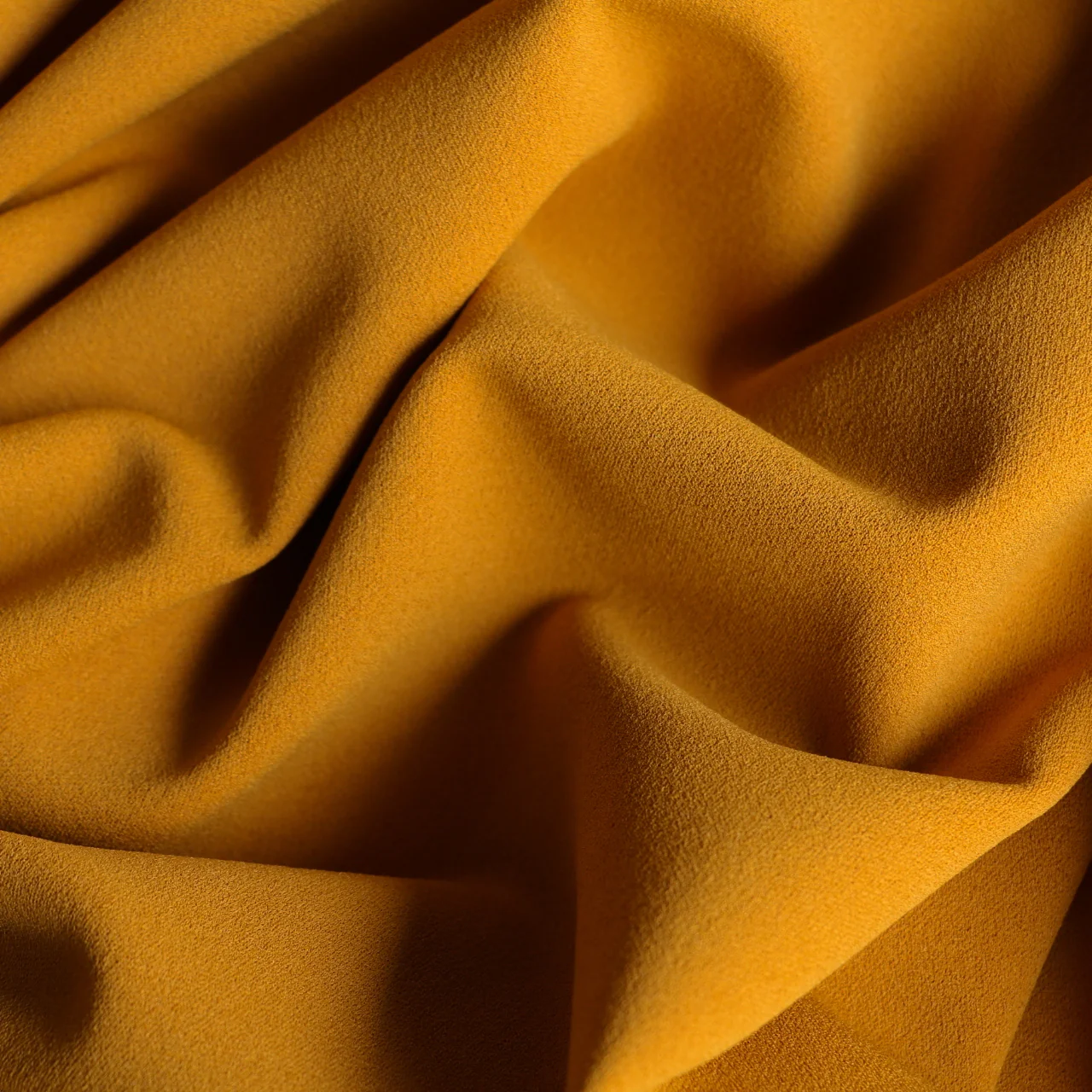 Scuba Turmeric Crepe - Image 2