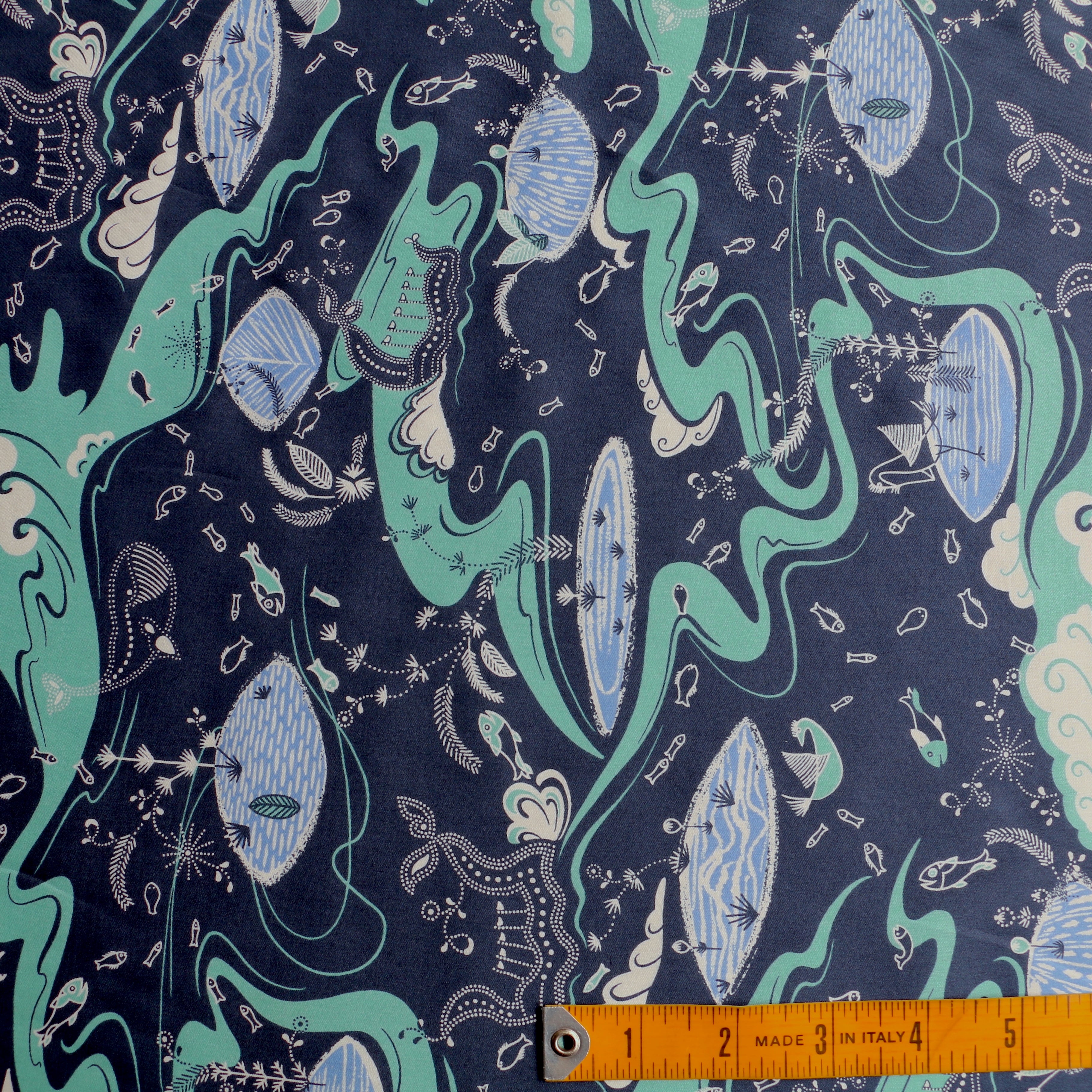 Sea Garden Teal Liberty Tana Lawn™ - Image 3