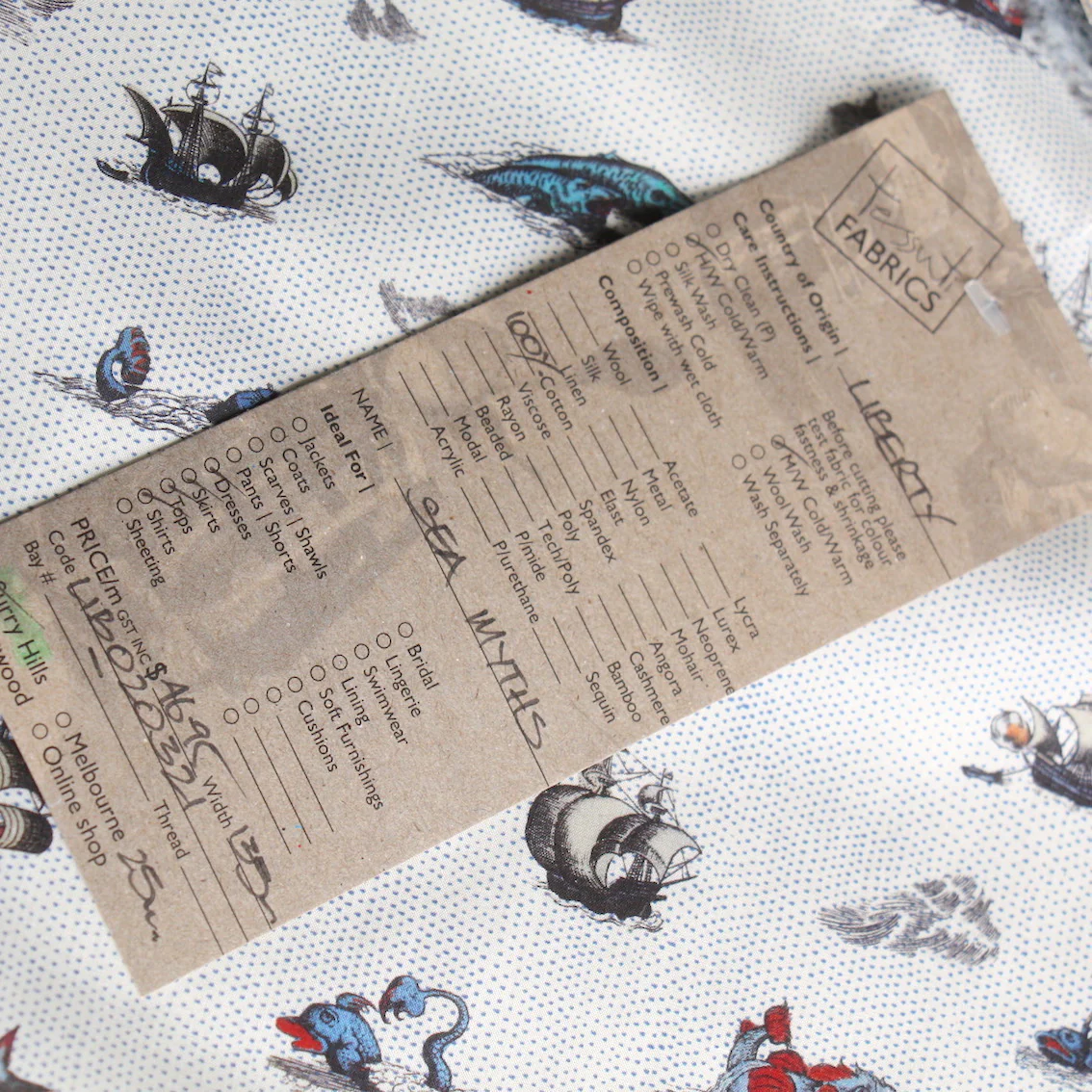 Sea Myths - Liberty Tana Lawn⢠- Image 4