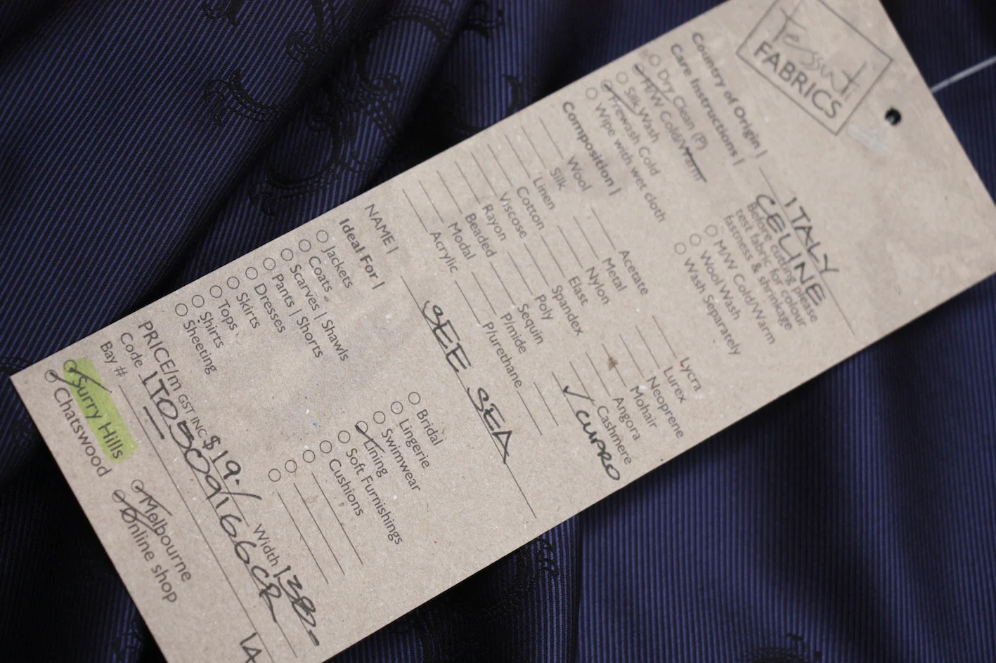 See Sea - Blue/Black Lining - Image 3