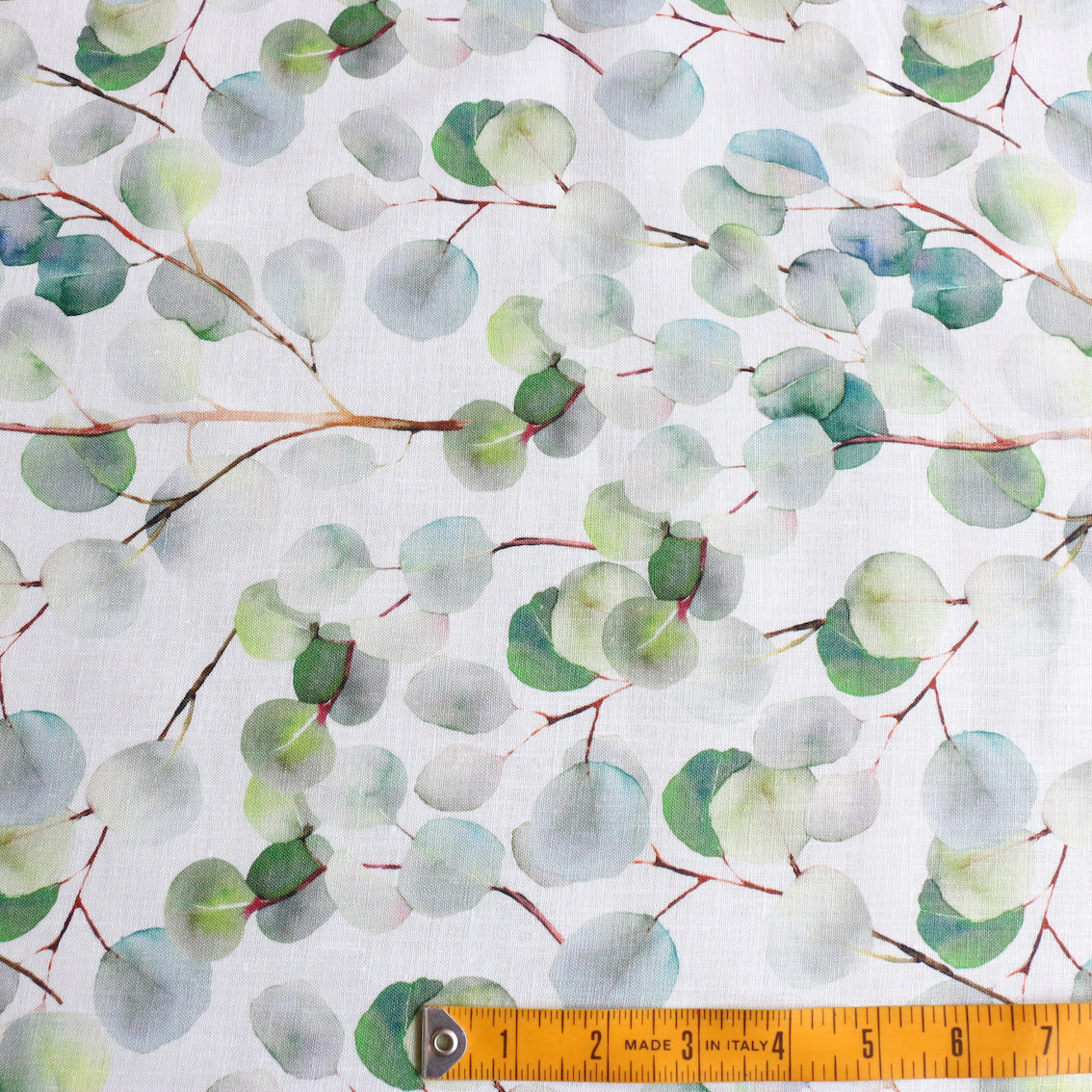 Shades of Sage Printed Linen - Image 3