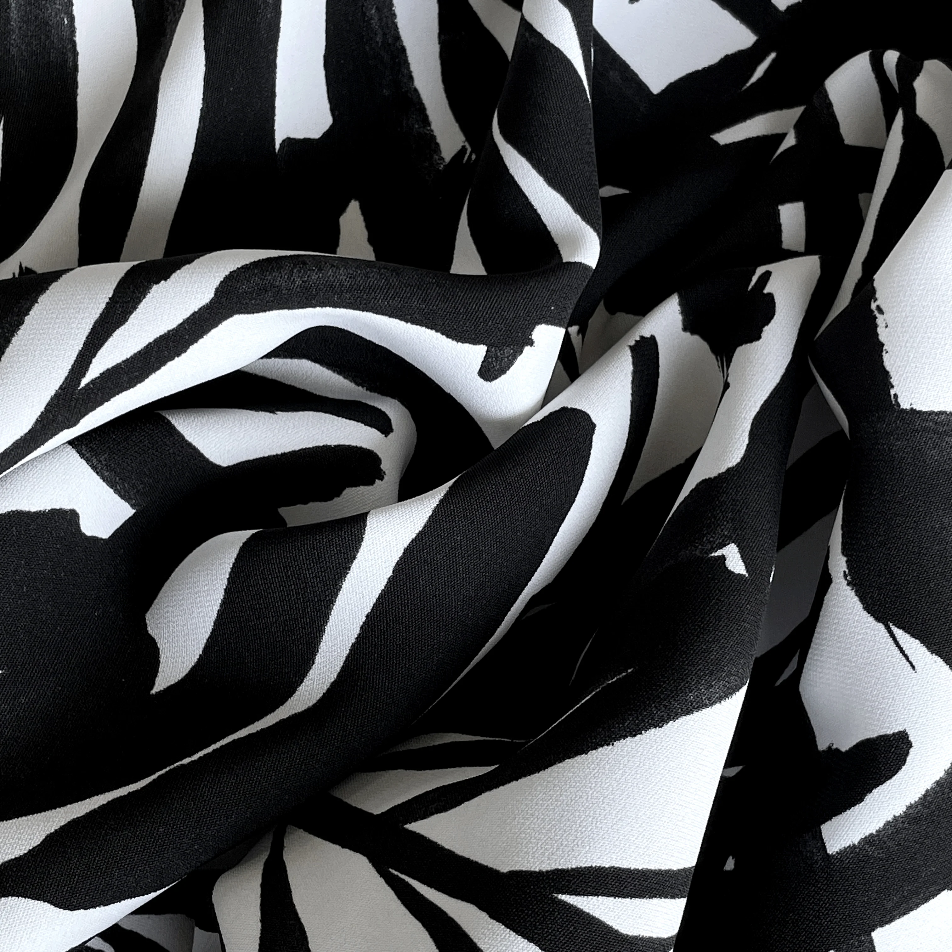 Shadow Foliage Viscose Crepe - Image 2