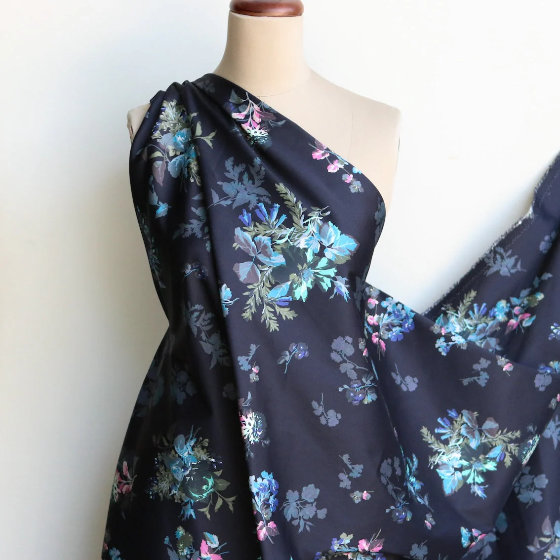 Shadows + Blooms Stretch Cotton - Image 6