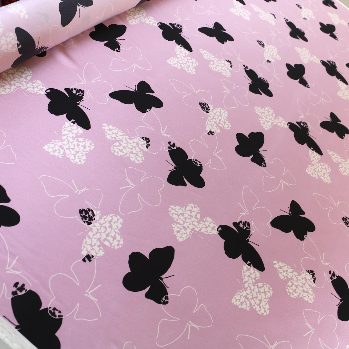 Shadows In Flight - Silk Crepe De Chine - Image 4