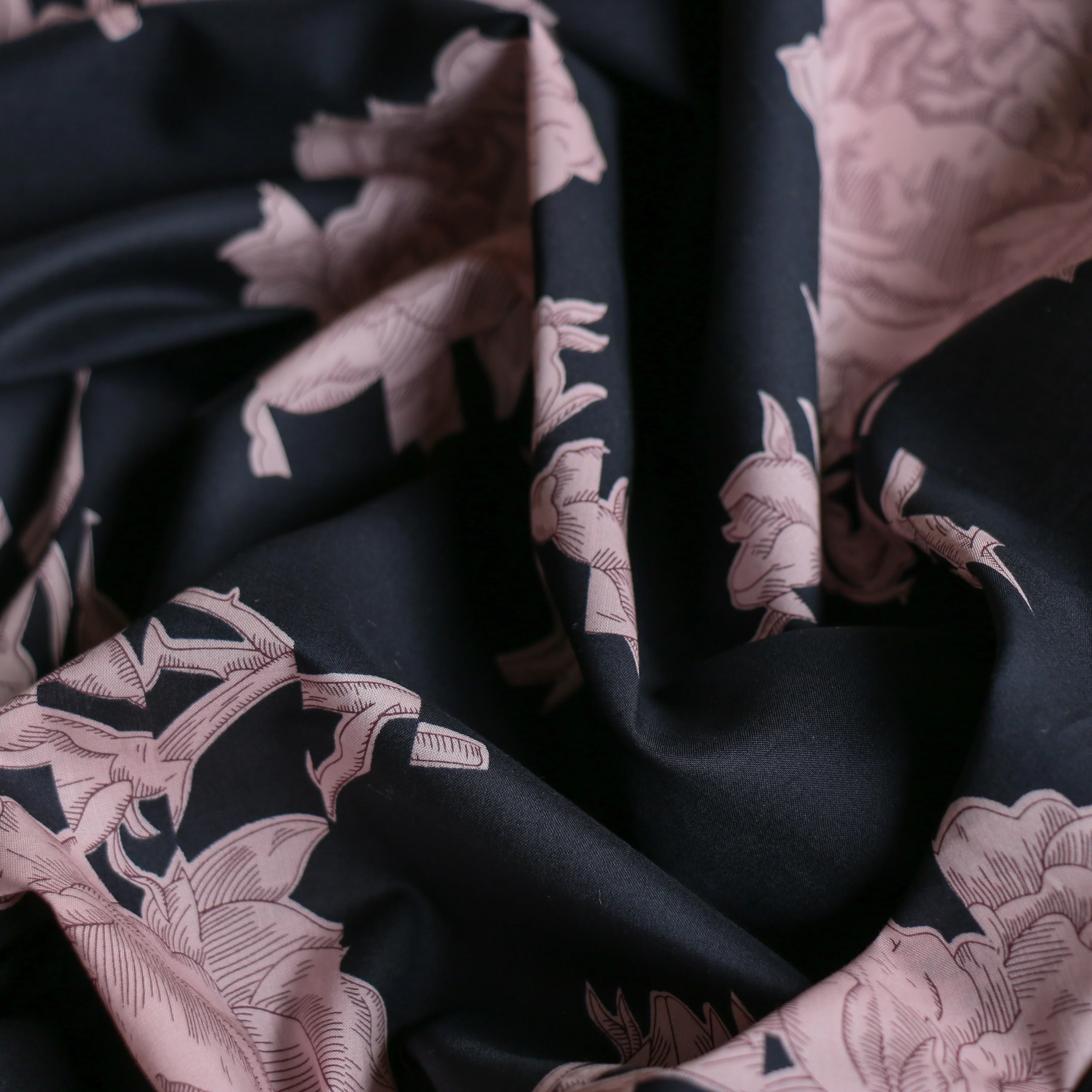 Shattered Story Navy - Liberty Tana Lawn™ - Image 2
