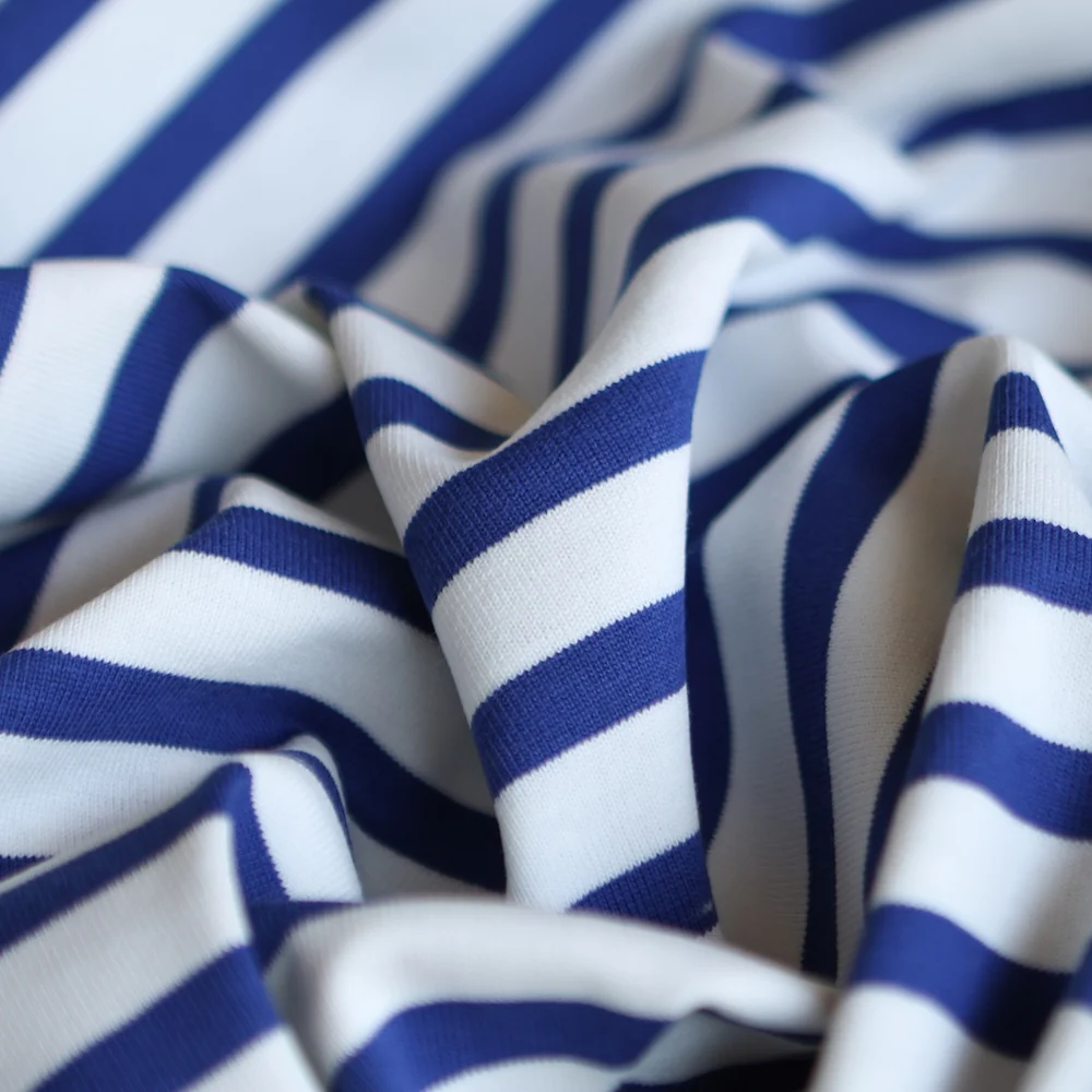 Shikku Stripe Off White/Bluette - Image 3