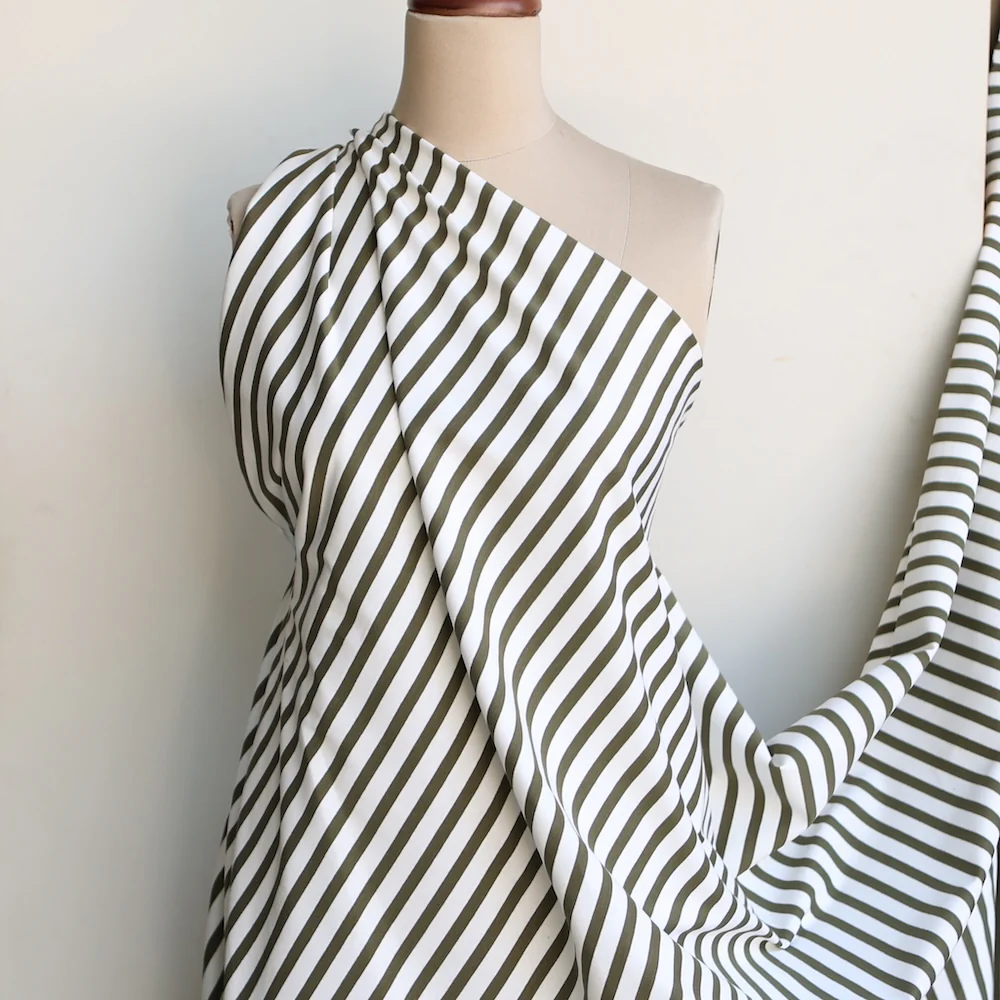 Shikku Stripe Off White/Phosphorite - Image 5
