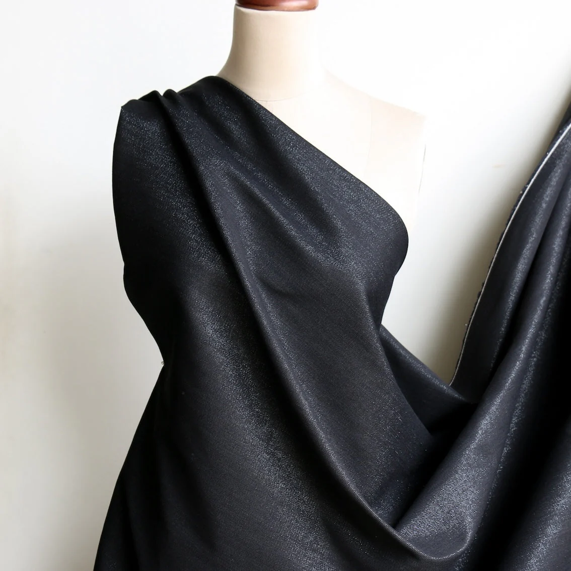 Shimmer Denim - Black/Silver - Image 4