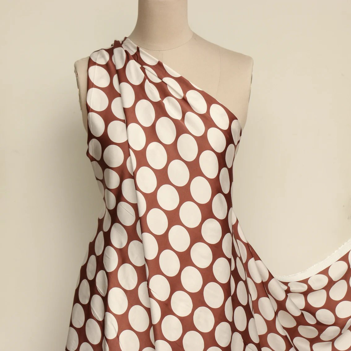 Siena Spot Viscose Satin - Image 5