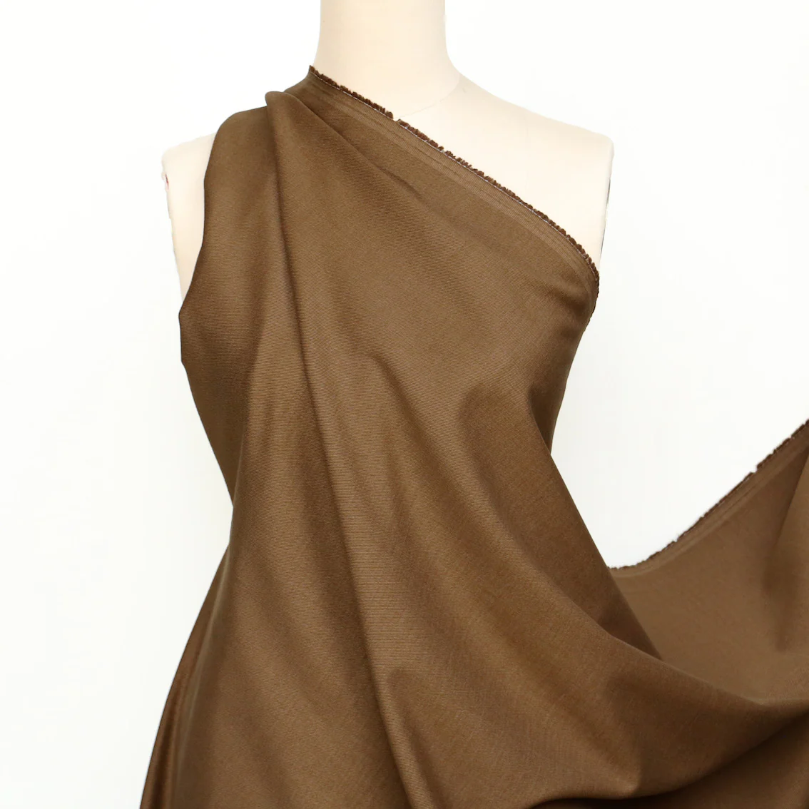 Sienna Tobacco Brushed Denim - Image 4