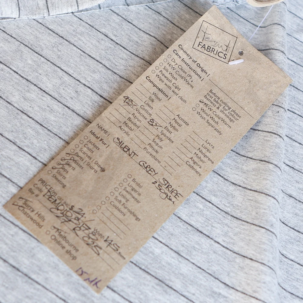 Silent Grey Stripe Jersey - Image 4