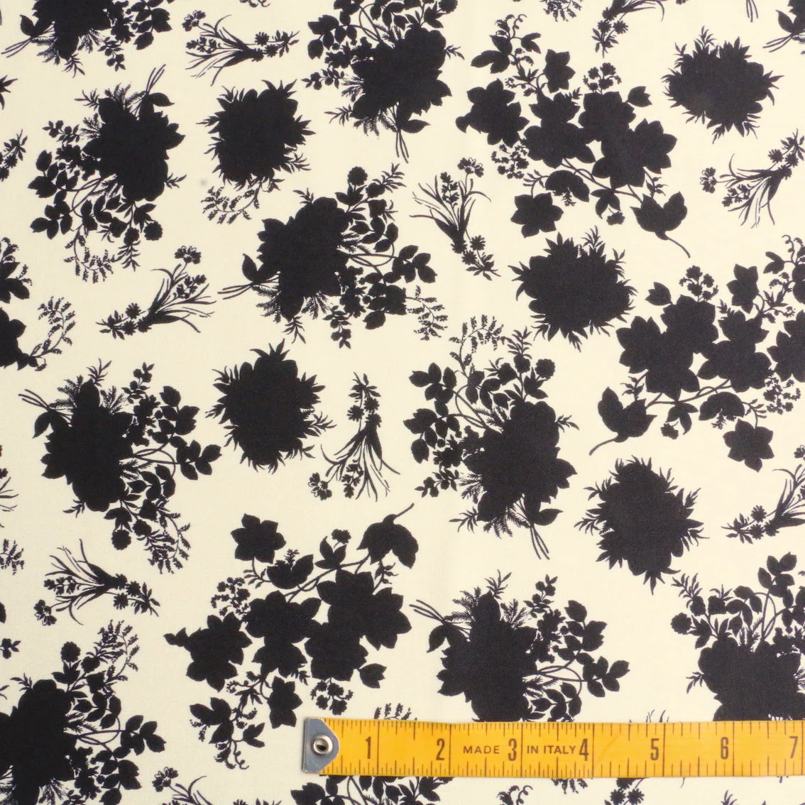 Silhouette Bouquets Viscose Poplin - Image 3