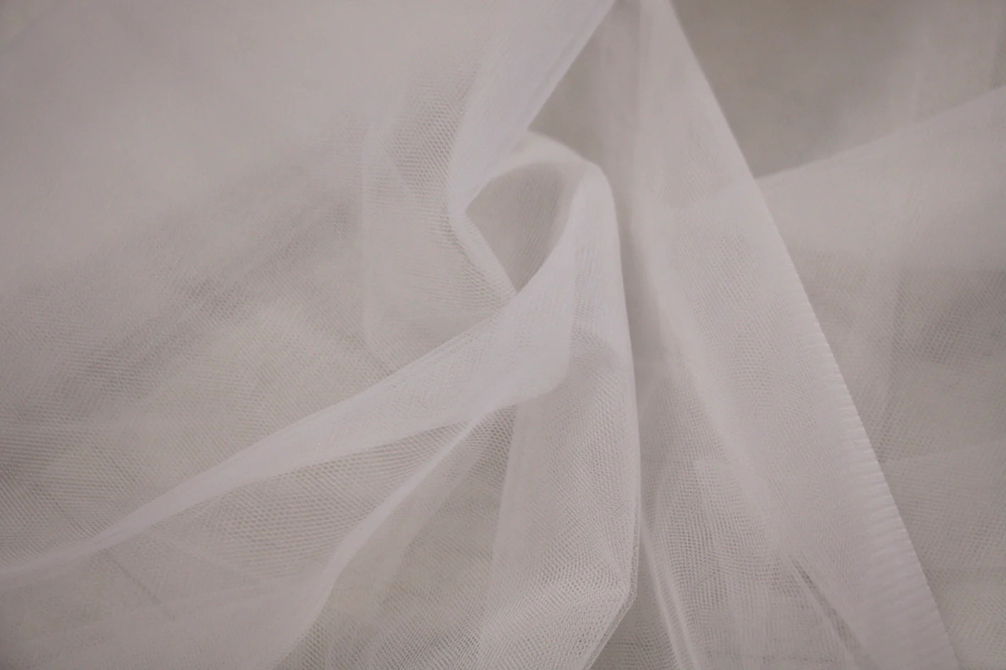 Silk White Tulle - Image 2