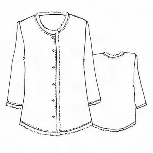 Silva Shirt Jacket Pattern - Image 4