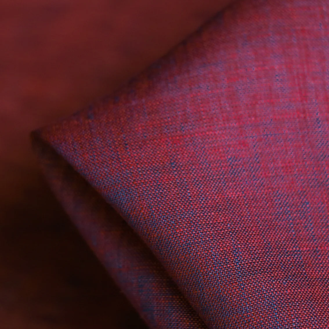 Silvana Cherry Hanky Linen