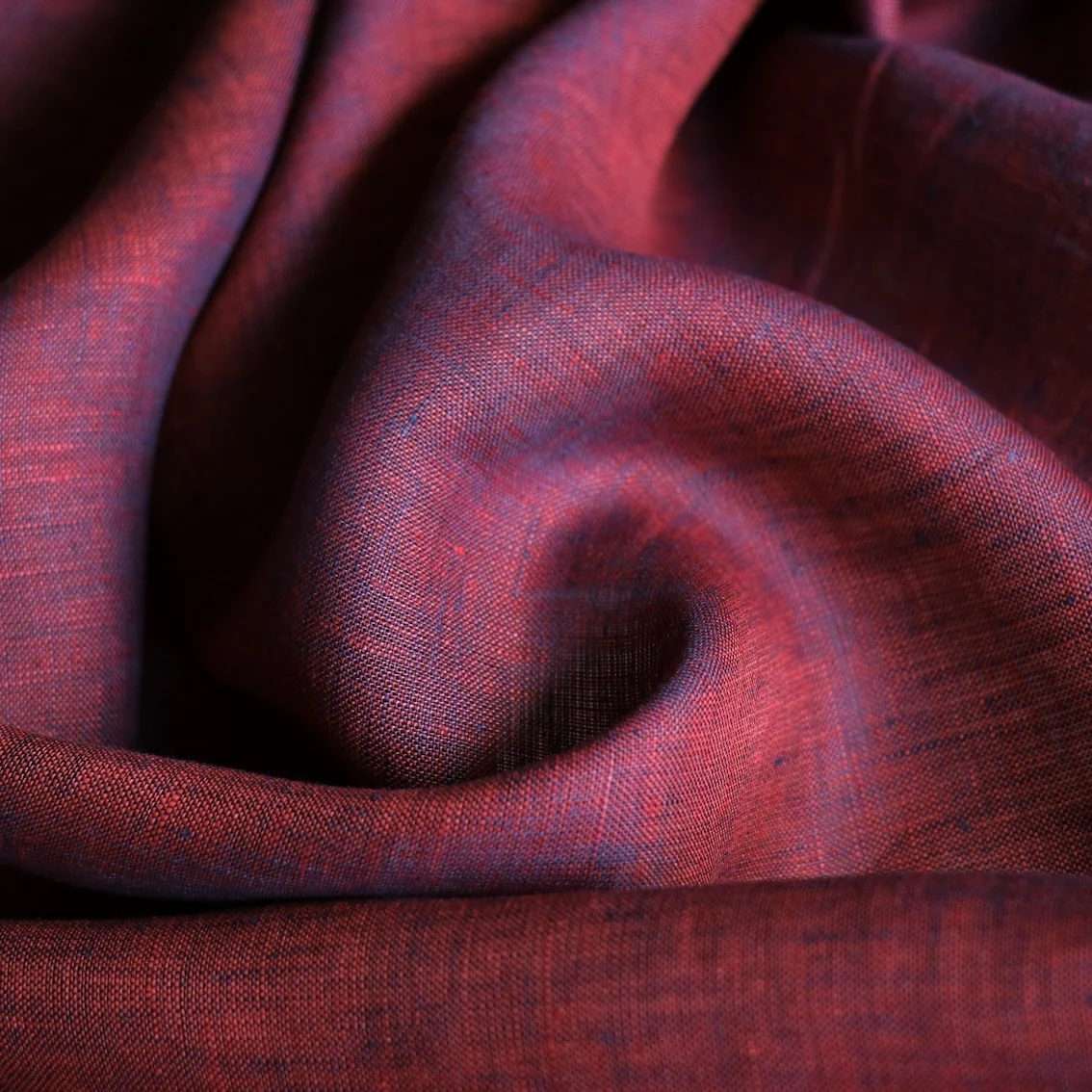 Silvana Cherry Hanky Linen - Image 2