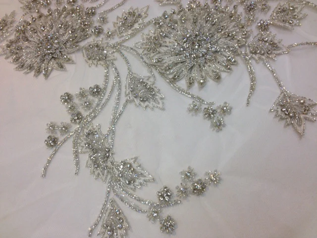 Silver Diamante Motif - 65cm - Image 3