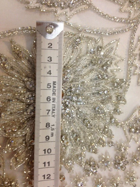 Silver Diamante Motif - 65cm - Image 5
